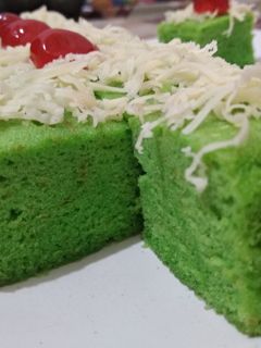 Foto resep Brownies kukus pandan