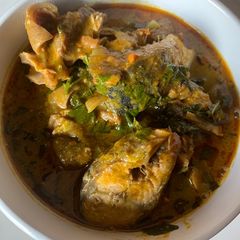 Banga soup A picture of Banga soup.