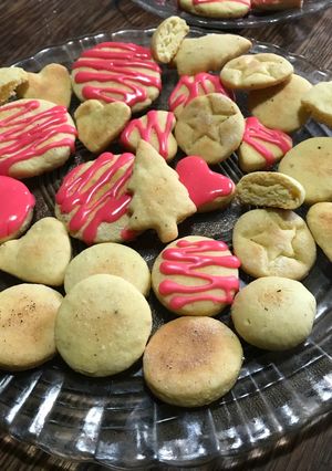 Una foto de Galletitas de limón y nuez moscada