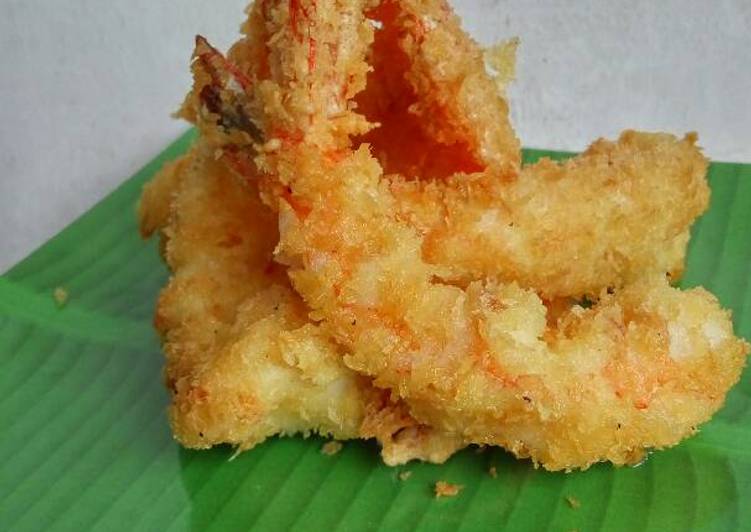 Resep Udang tempura Anti Gagal