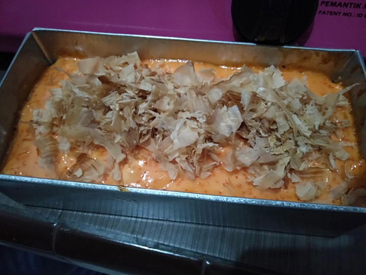 Langkah Mudah untuk Membuat 9. Salmon Mentai Rice T-O-P Bahan Sederhana