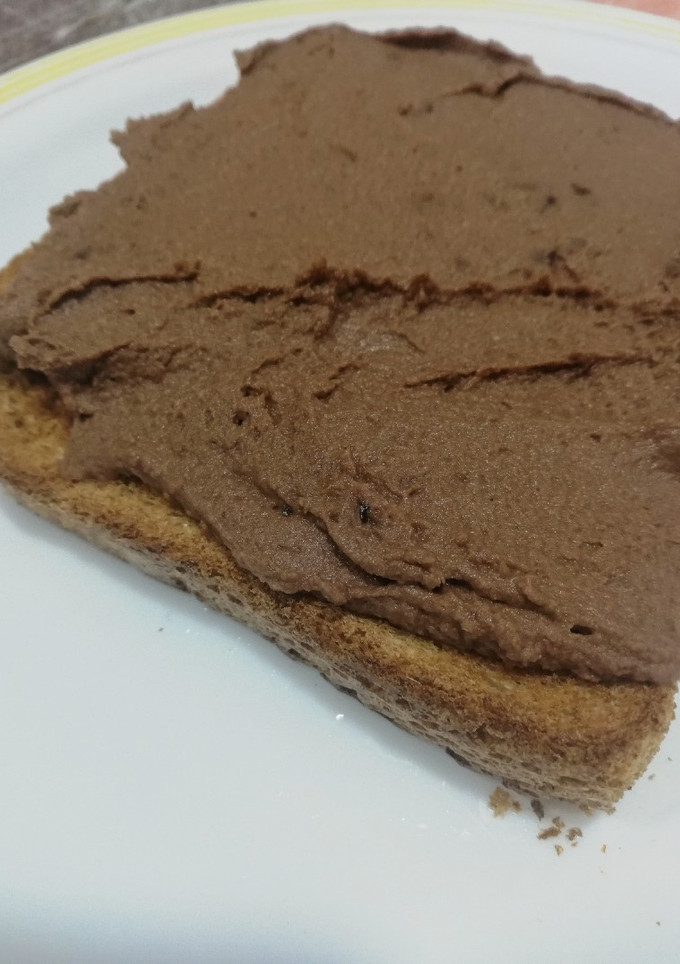 Una foto de Hummus de chocolate y avellanas
