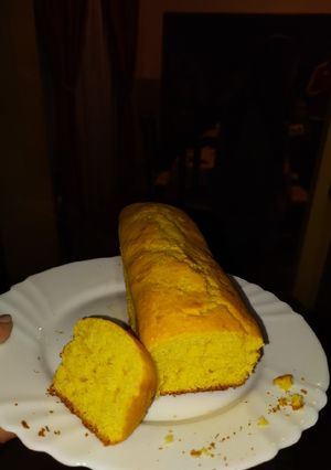 Una foto de Budín de naranja y mandarina