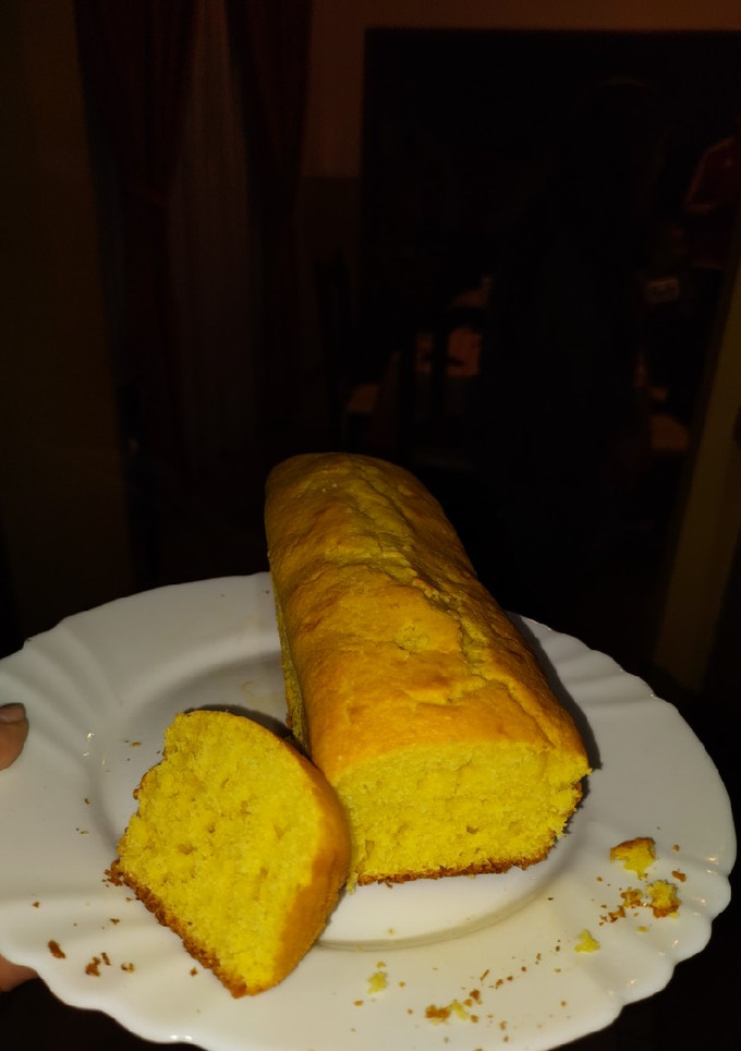 Una foto de Budín de naranja y mandarina
