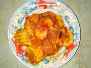 Gambar udang asam manis jagung
