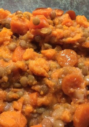 A picture of Lovely lentils.