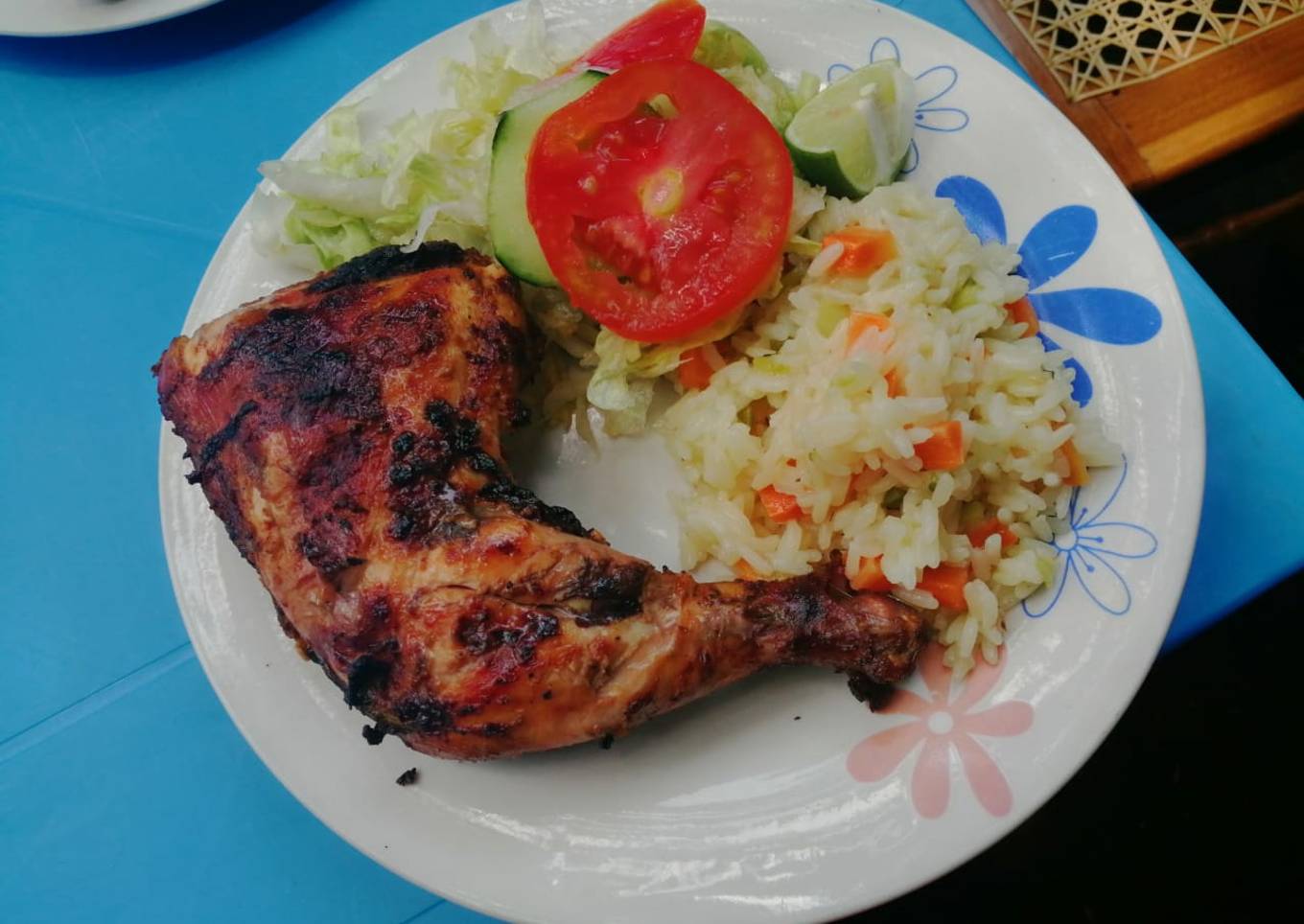 Pollo a la mostaza salvadoreño....🇸🇻
