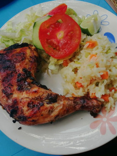 Una foto de Pollo a la mostaza salvadoreño....🇸🇻