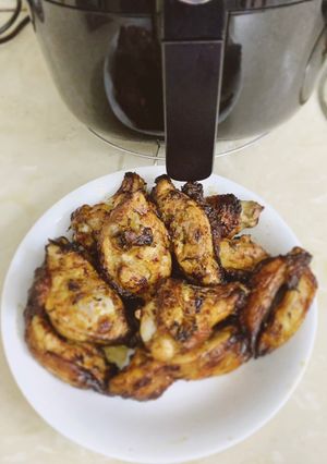 Hình của món Gà nướng xả ớt.