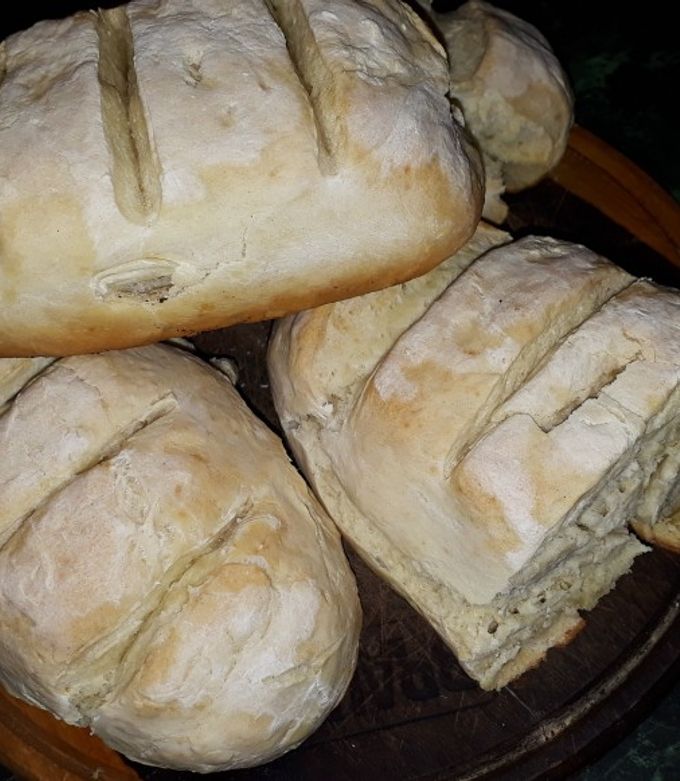 Una foto de Pan casero súper rico, fácil y económico! ❤