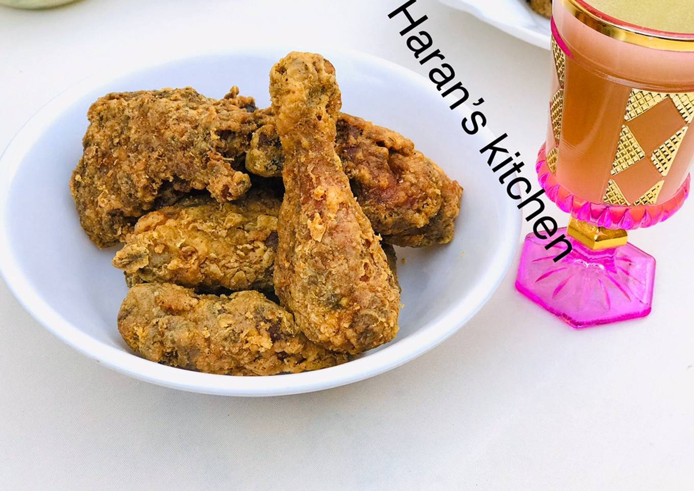 Coated fried chicken
