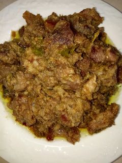 Gambar Daging tetel cili hijau