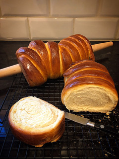 A picture of Sweet Condensed Milk Bread.