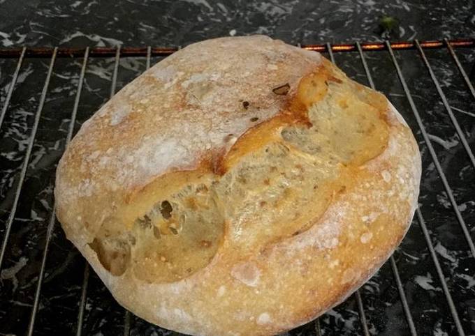 Fermented Apple Water Bread