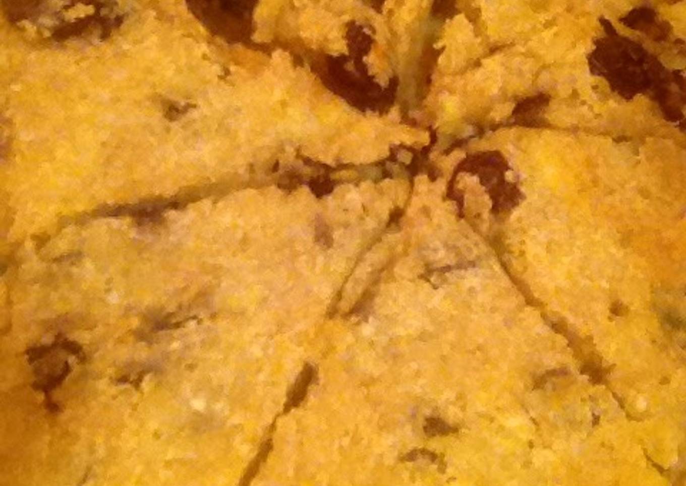 Pan de plátano con avena