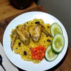 A picture of Nasi Kebuli.
