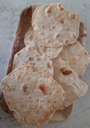 عکسی از دستور نان تافتون خانگی بسیار نرم