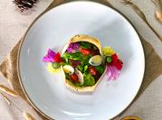 Gambar salad romaine