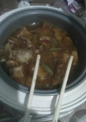 Foto resep Asem-asem daging ricecooker