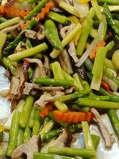 蘆筍香菇炒肉絲 的食譜成品照片