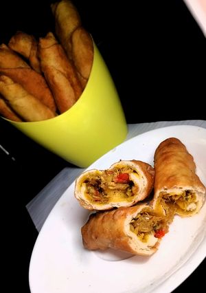 A picture of Fish🐟 Rolls.