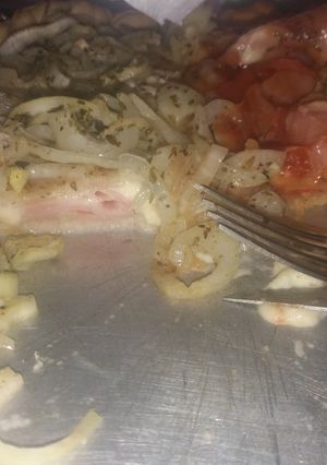 Una foto de Fugazza rellena 😉🍕