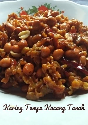 Foto resep Kering Tempe Kacang Tanah