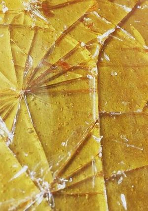 A picture of Sugar glass.
