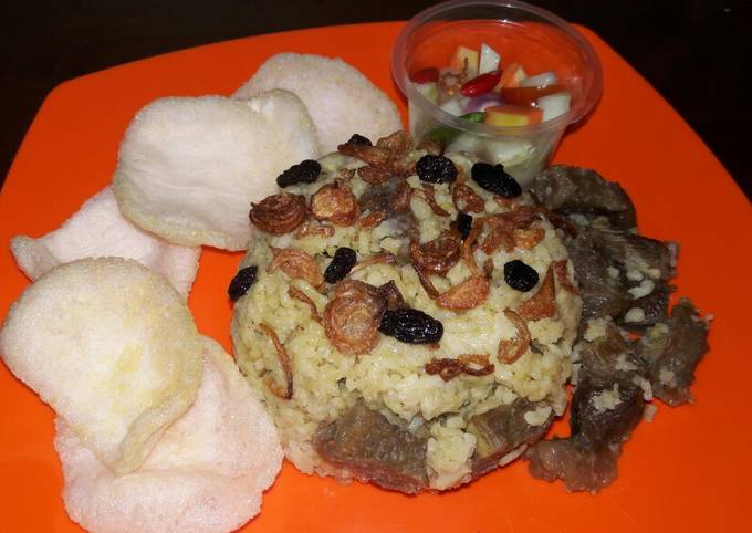 Resep: Nasi Kebuli beras lokal Sederhana Dan Enak