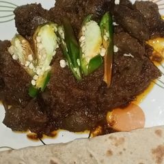 Beef kaleji(liver) A picture of Beef kaleji(liver).