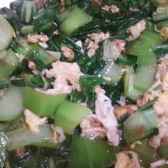 รูปของ Pakchoy Tumis Telur Tanpa MSG
