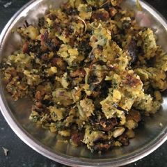 Methi and palak ki bhaji A picture of Methi and palak ki bhaji.