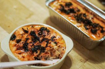 Resep Salmon mentai don (salmon mentai rice) Irit Untuk Jualan