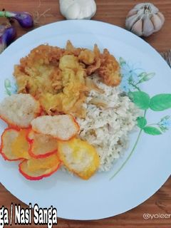 Foto resep Nasi Basanga / Nasi sanga