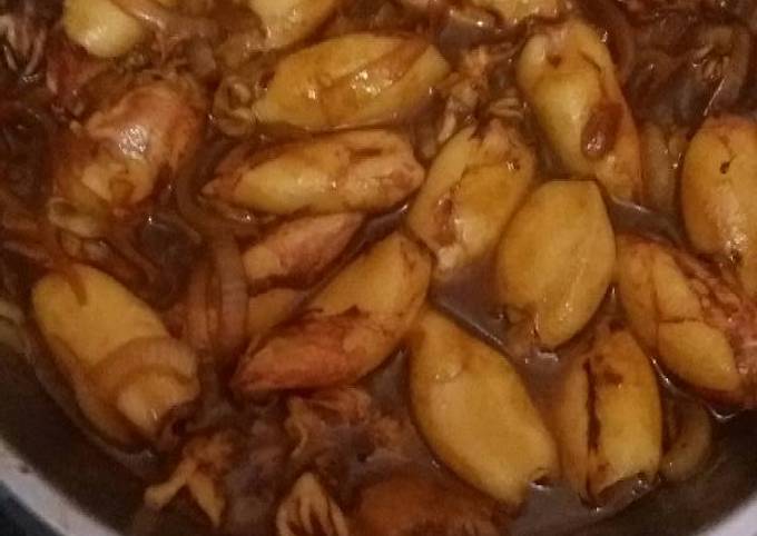 Langkah Mudah untuk Menyiapkan Cumi goreng mentega Anti Gagal