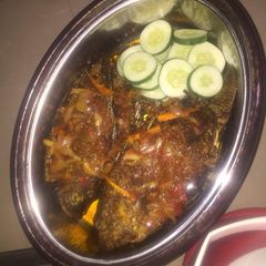A picture of Grilled fish.