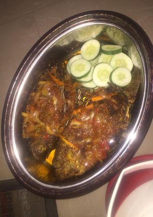 A picture of Grilled fish.