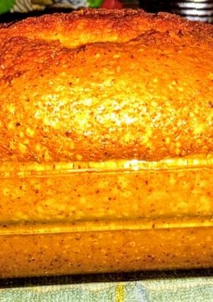 Una foto de Budín de banana