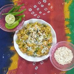 Oats Upma A picture of Oats Upma.