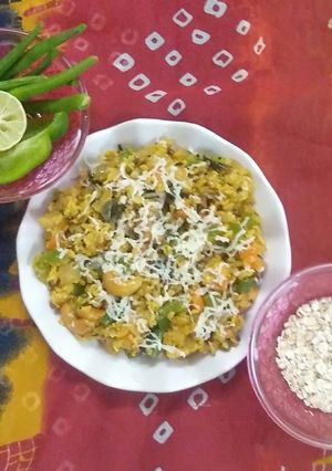 A picture of Oats Upma.
