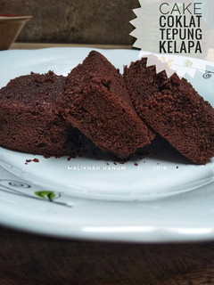 Foto resep Cake Coklat Tepung Kelapa 🍰🍫