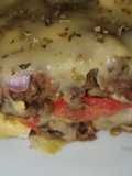 Lasagna de lentejas