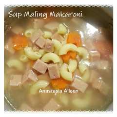 A picture of Sup Maling Makaroni (Non Halal).