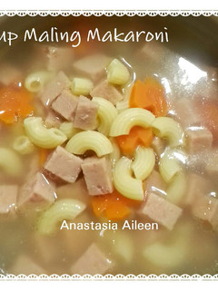 Foto resep Sup Maling Makaroni (Non Halal)