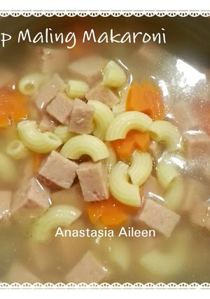 Foto resep Sup Maling Makaroni (Non Halal)