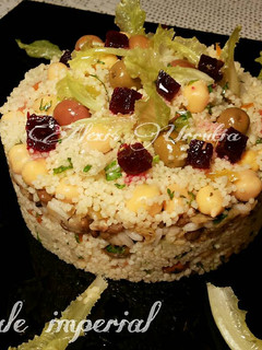 Una foto de Tabule de legumbres