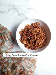 Foto resep Kering tempe kacang & teri medan