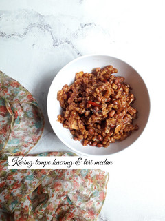 Foto resep Kering tempe kacang & teri medan