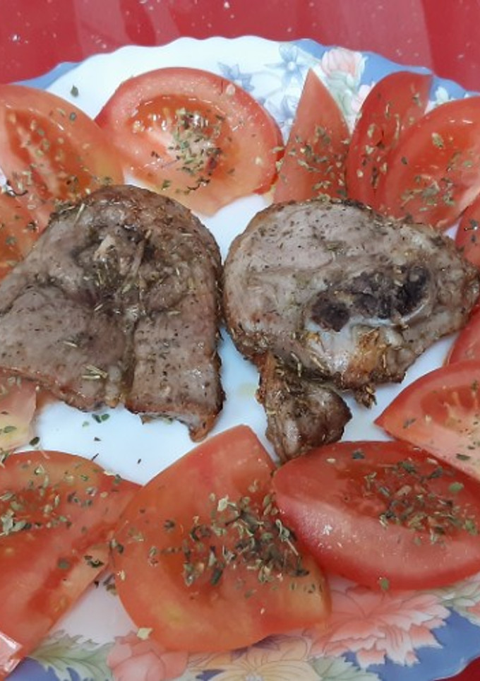 Una foto de Filetes de pierna de cordero en airfryer