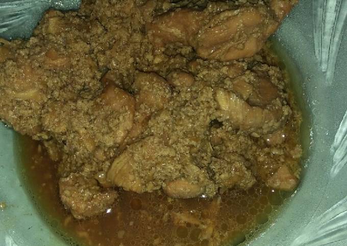 Rendang daging ayam🐓